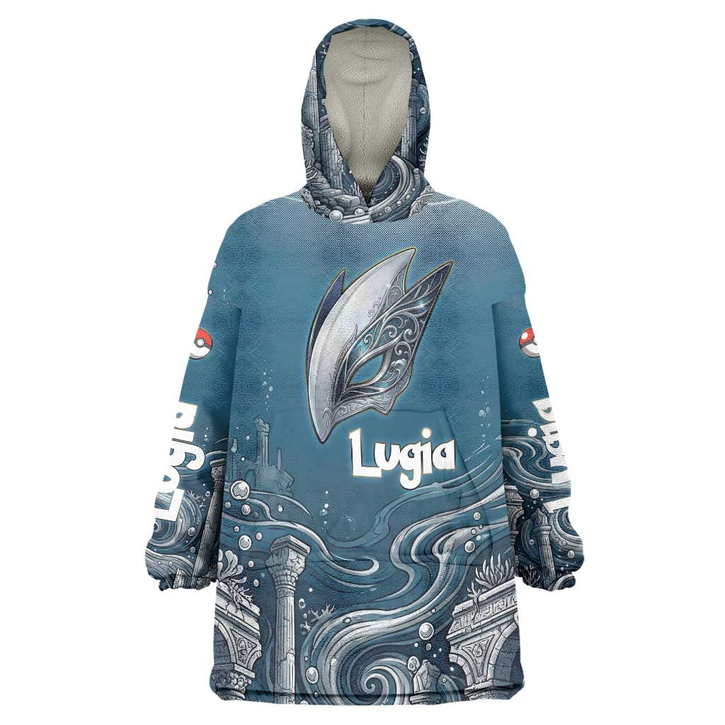 Lugia Legendary Wearable Blanket Hoodie Lugia in the Lost Underwater Temple
