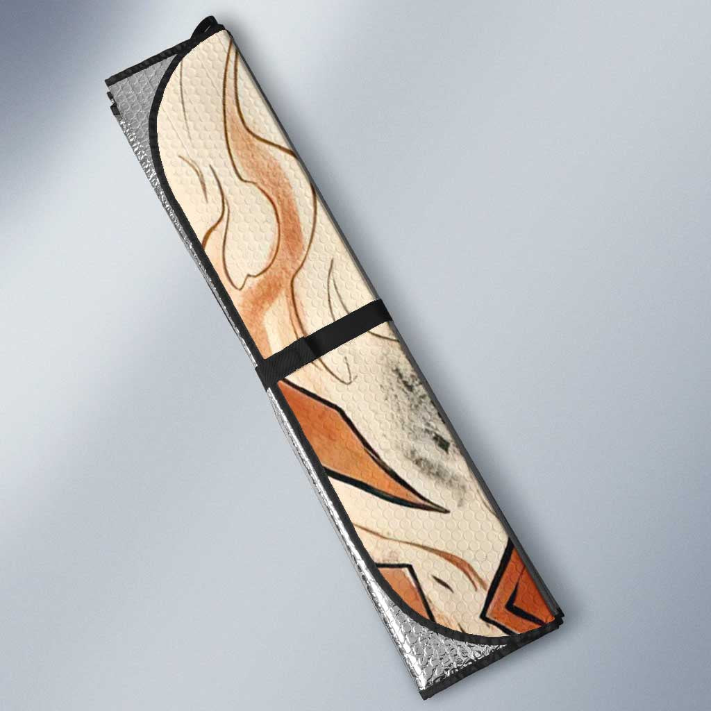 Arcanine Auto Sun Shade Japanese Spell Tag Fire Art