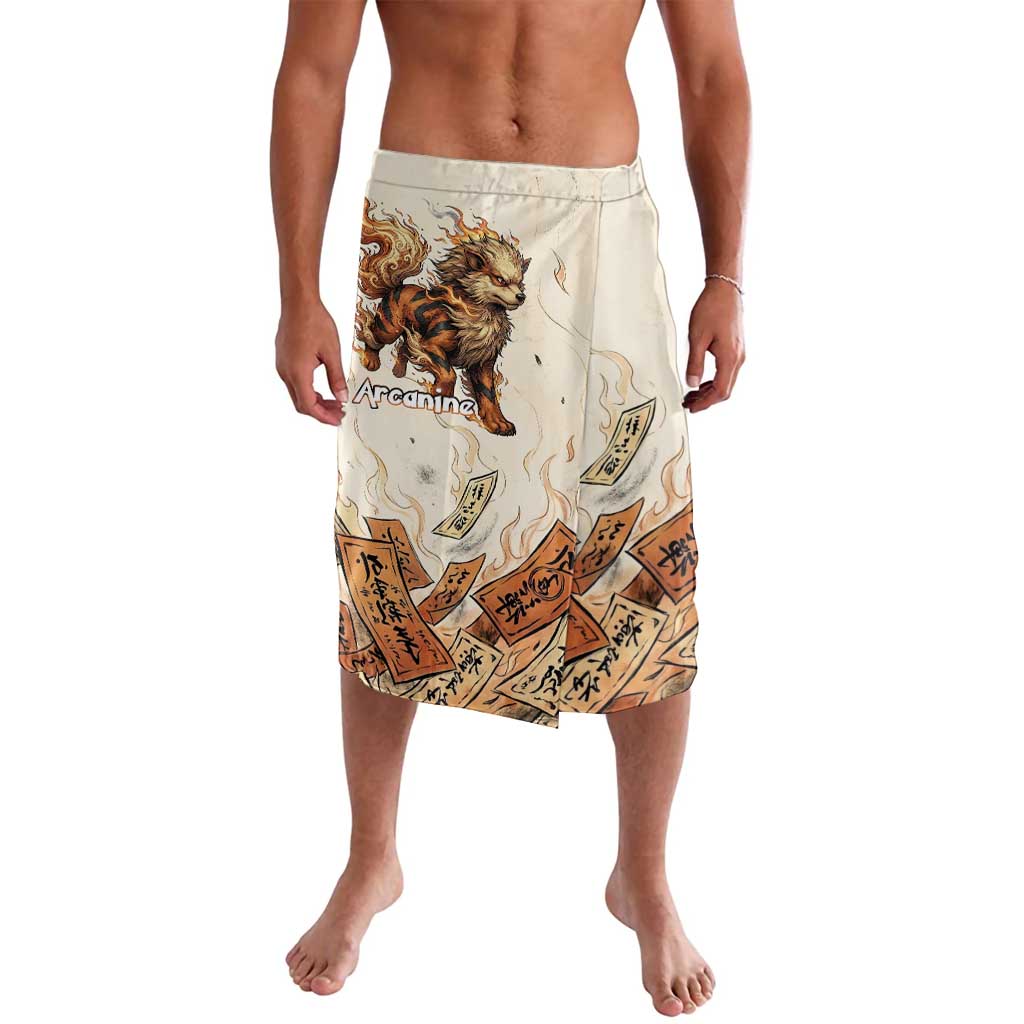 Arcanine Lavalava Japanese Spell Tag Fire Art