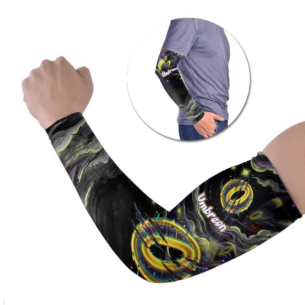 Umbreon Arm Sleeves Cosmic Neon Galaxy Art
