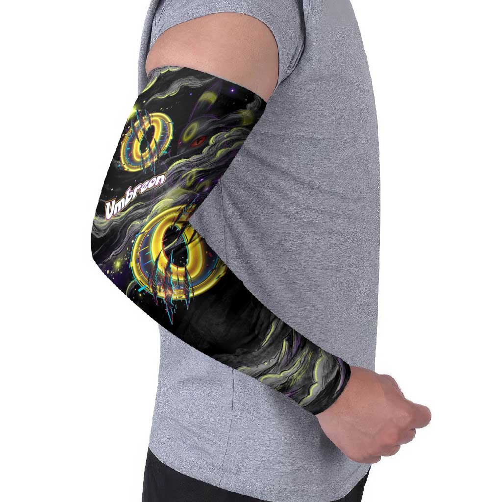 Umbreon Arm Sleeves Cosmic Neon Galaxy Art