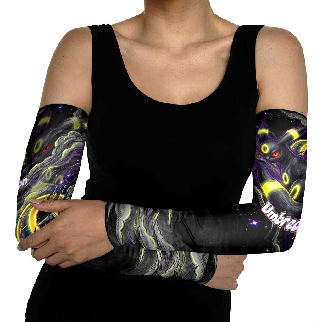 Umbreon Arm Sleeves Cosmic Neon Galaxy Art