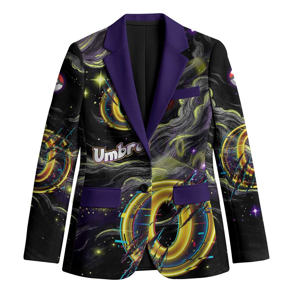 Umbreon Blazer Cosmic Neon Galaxy Art