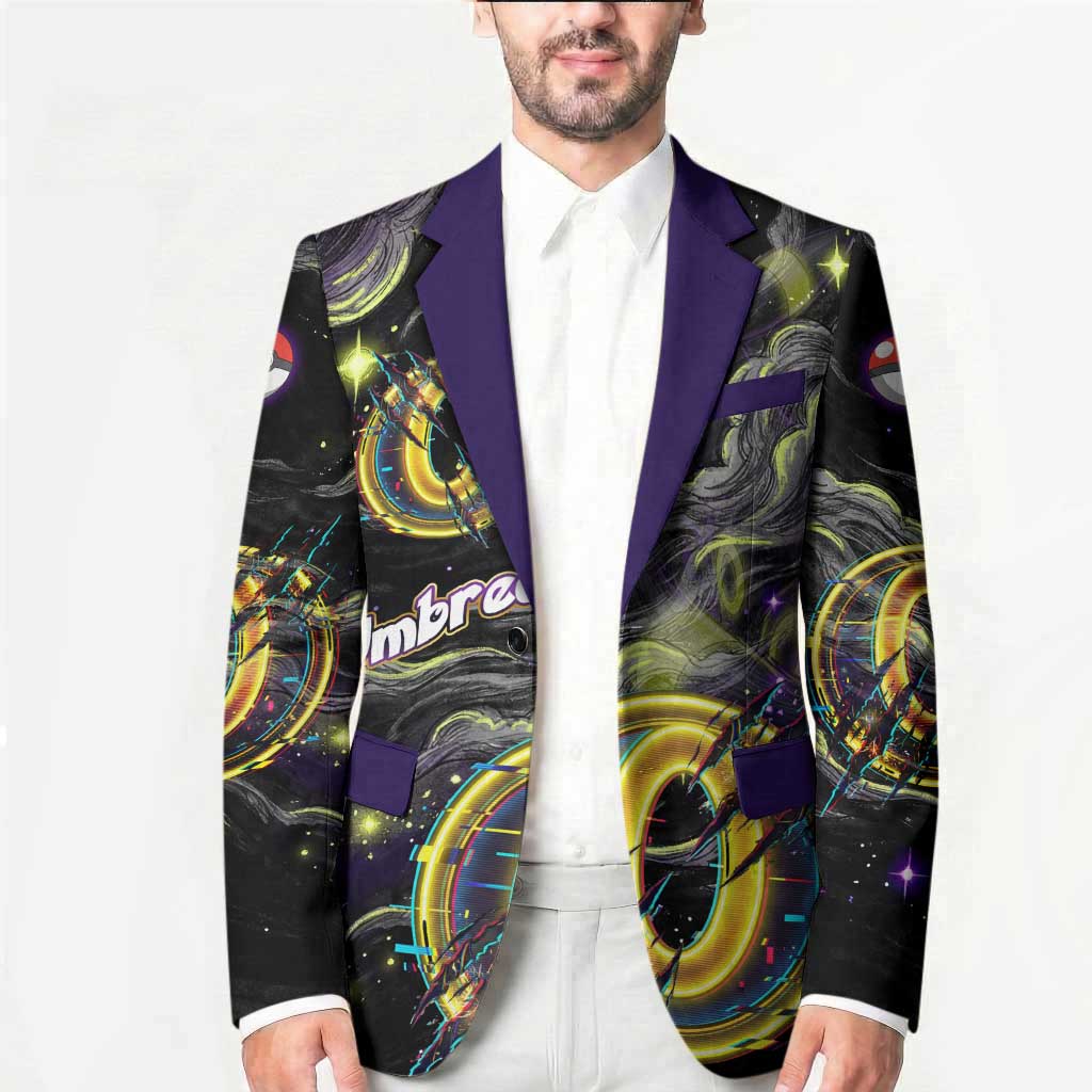 Umbreon Blazer Cosmic Neon Galaxy Art