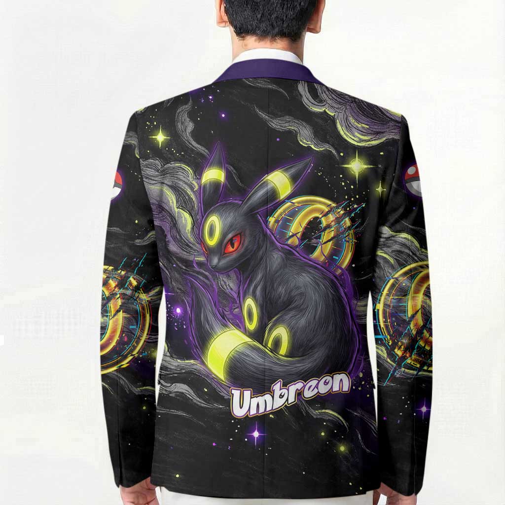 Umbreon Blazer Cosmic Neon Galaxy Art