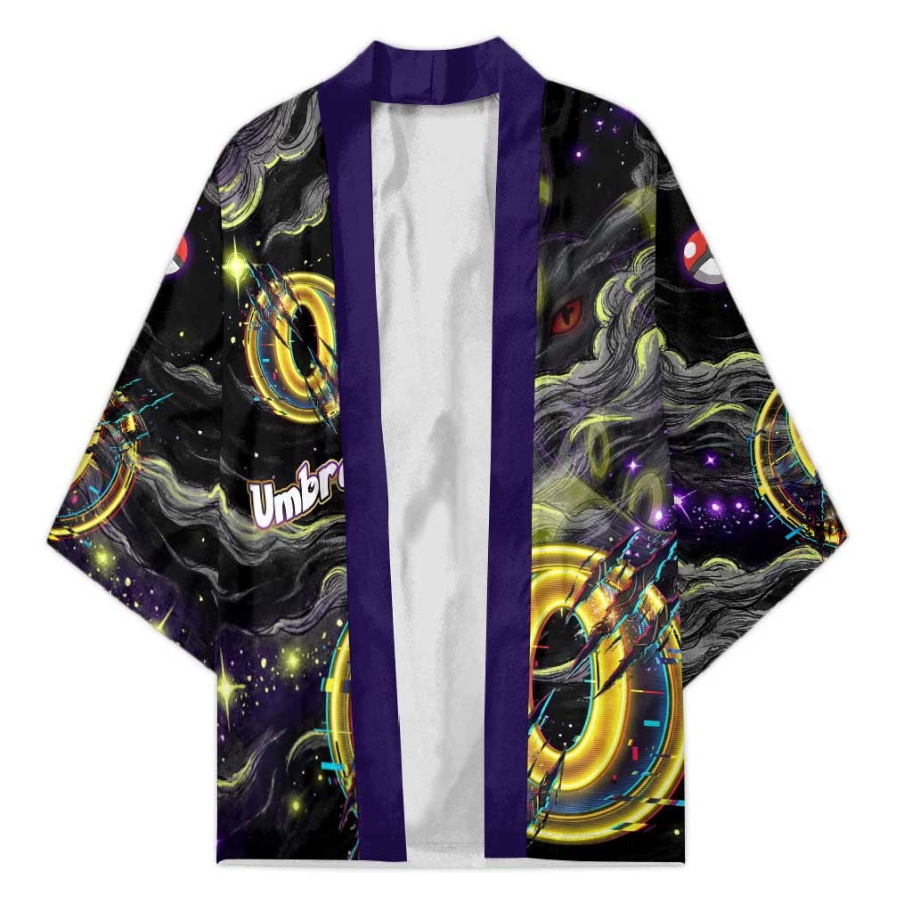 Umbreon Kimono Cosmic Neon Galaxy Art