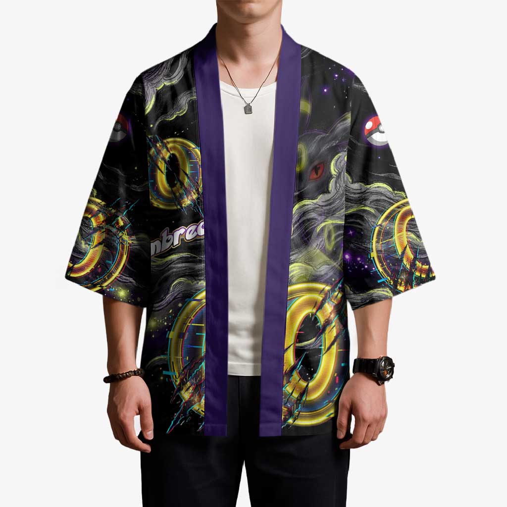 Umbreon Kimono Cosmic Neon Galaxy Art