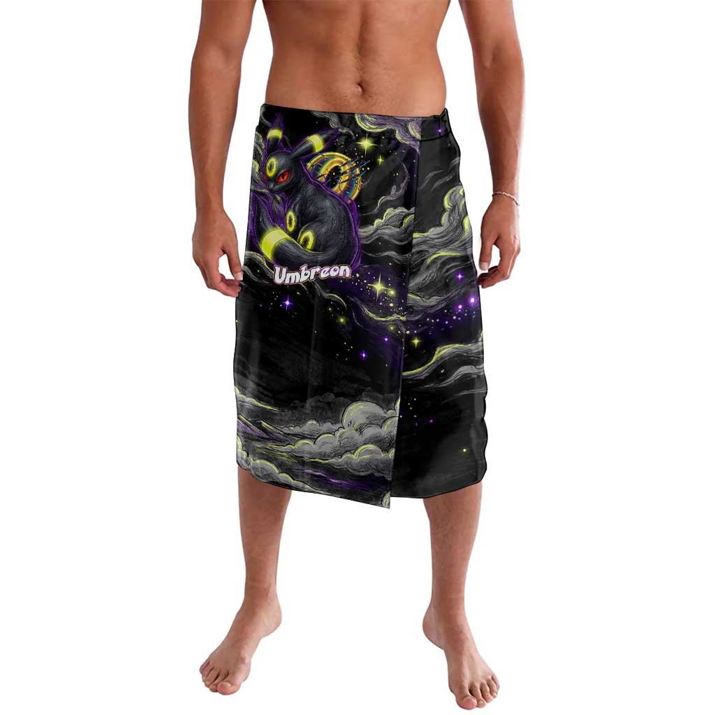 Umbreon Lavalava Cosmic Neon Galaxy Art