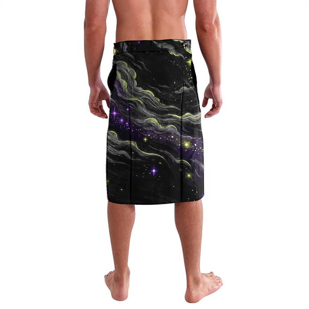 Umbreon Lavalava Cosmic Neon Galaxy Art