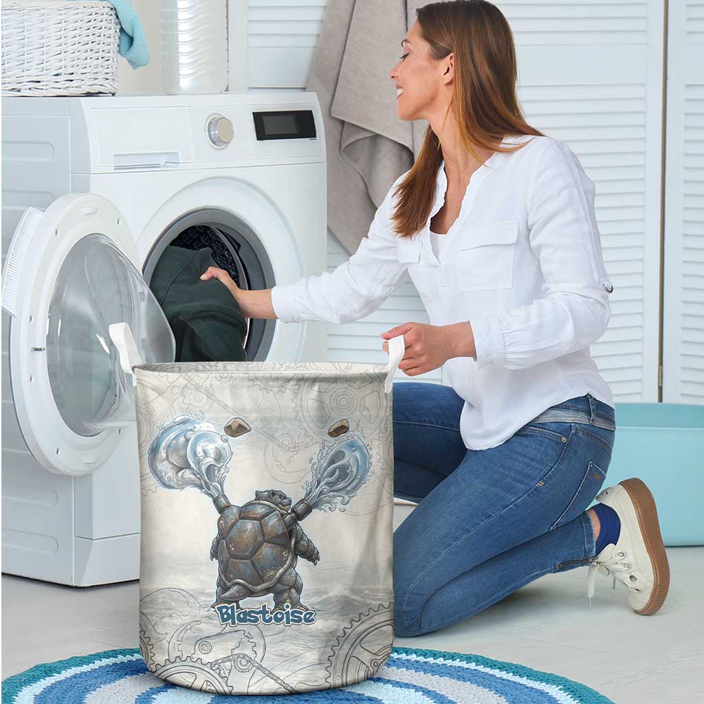 Blastoise Laundry Basket Steampunk Mechanical Gear Art
