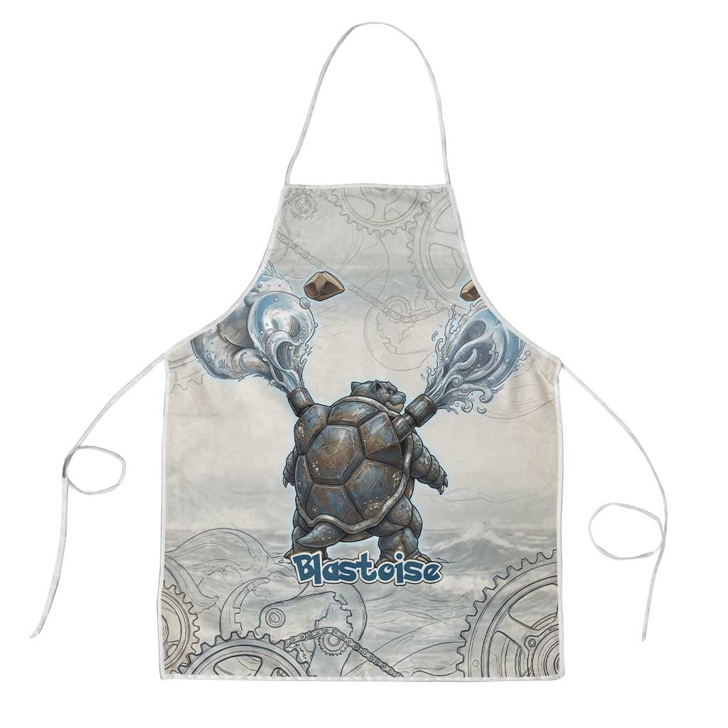 Blastoise Apron Steampunk Mechanical Gear Art
