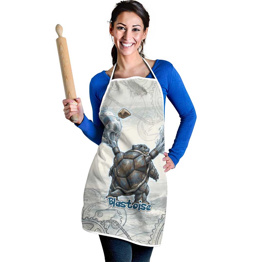 Blastoise Apron Steampunk Mechanical Gear Art