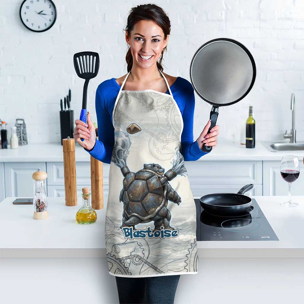 Blastoise Apron Steampunk Mechanical Gear Art