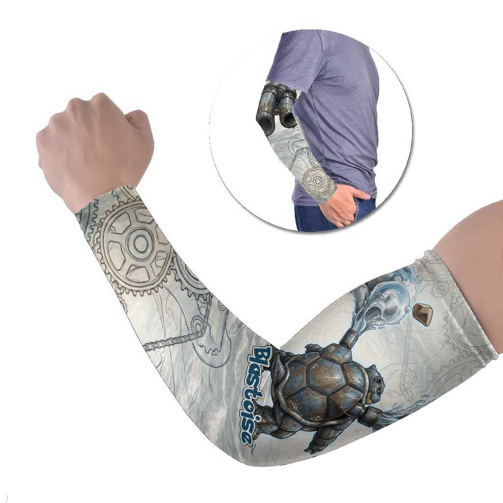 Blastoise Arm Sleeves Steampunk Mechanical Gear Art