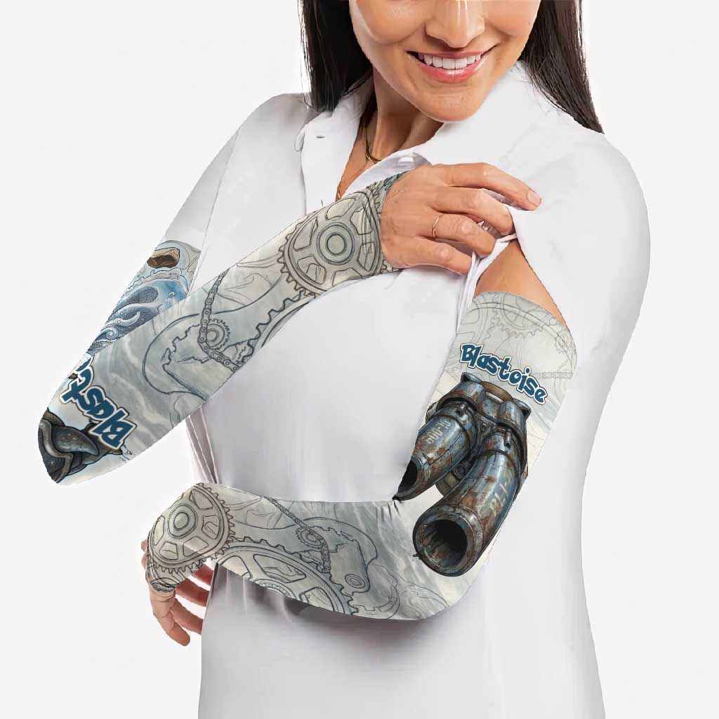 Blastoise Arm Sleeves Steampunk Mechanical Gear Art