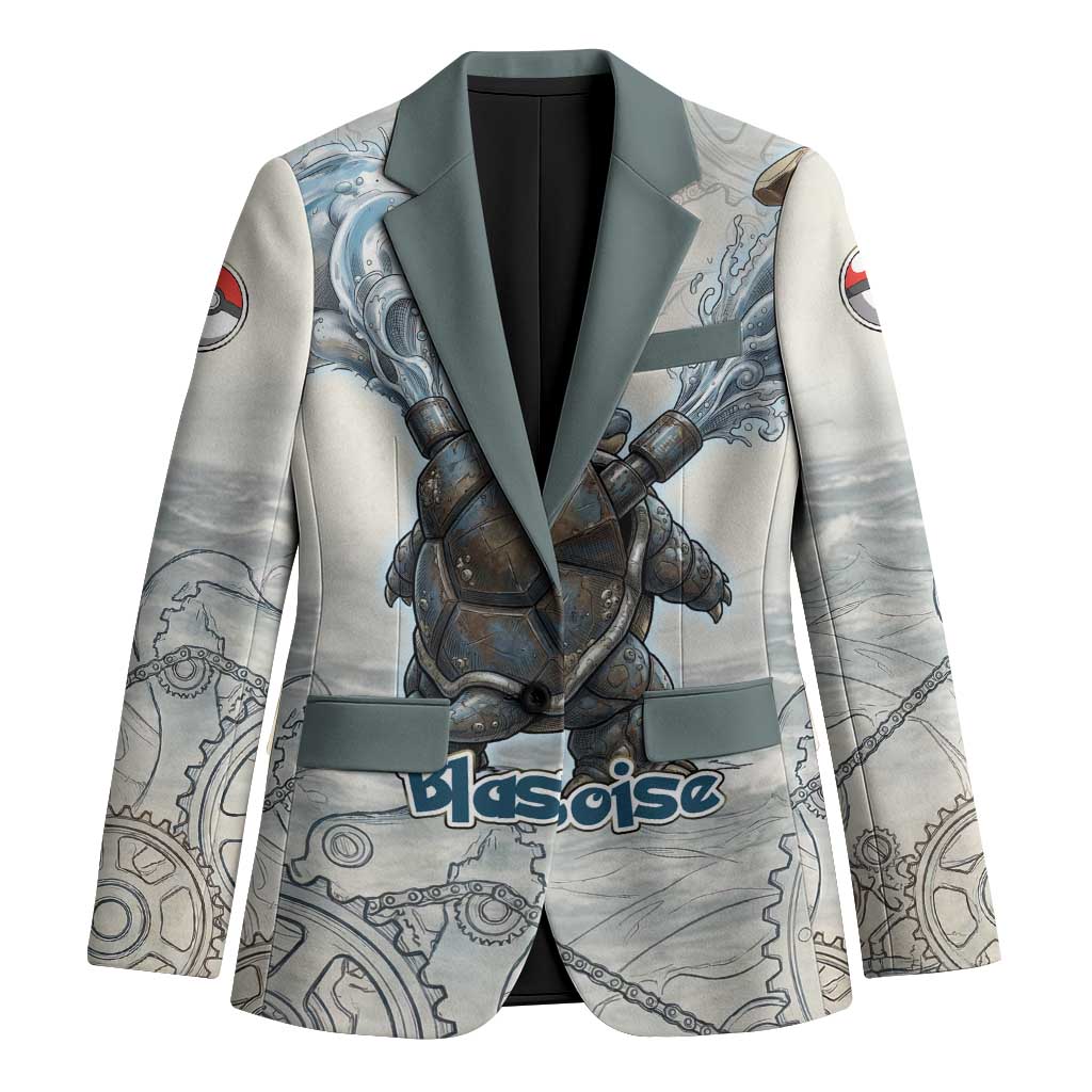 Blastoise Blazer Steampunk Mechanical Gear Art