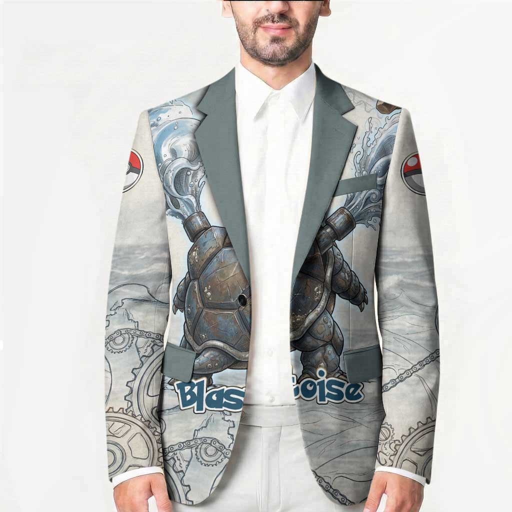 Blastoise Blazer Steampunk Mechanical Gear Art