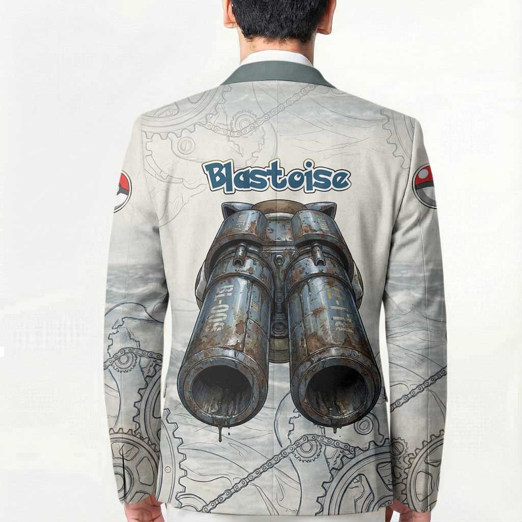 Blastoise Blazer Steampunk Mechanical Gear Art