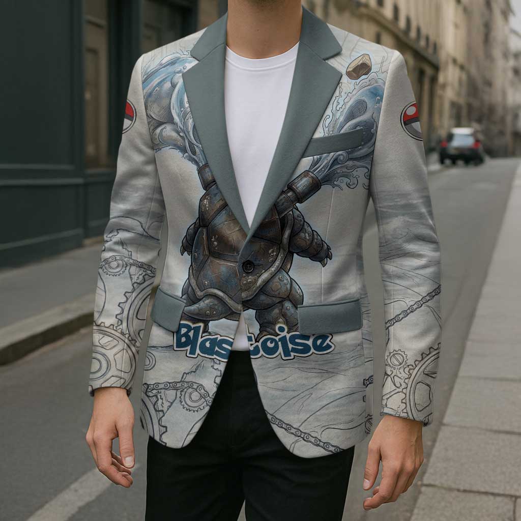 Blastoise Blazer Steampunk Mechanical Gear Art