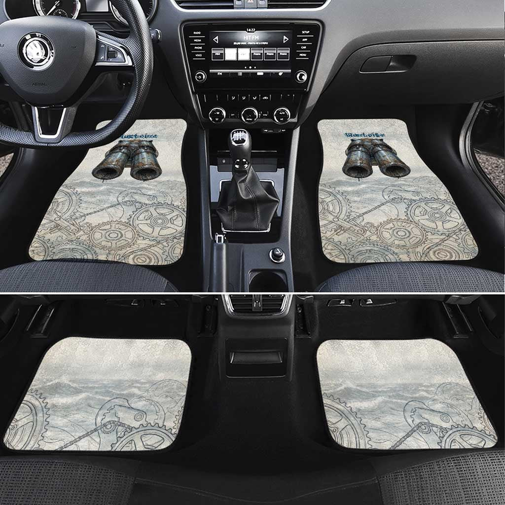 Blastoise Car Mats Steampunk Mechanical Gear Art