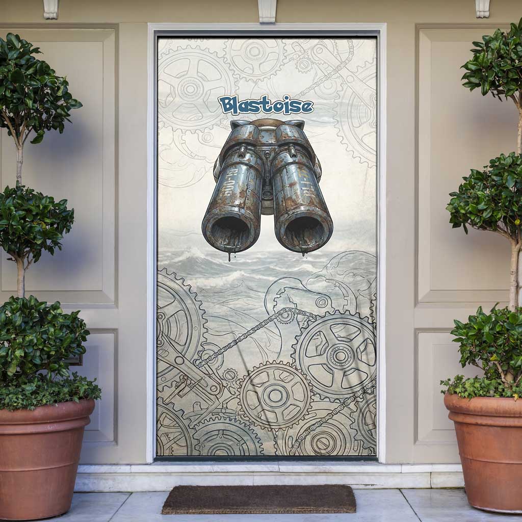 Blastoise Door Cover Steampunk Mechanical Gear Art