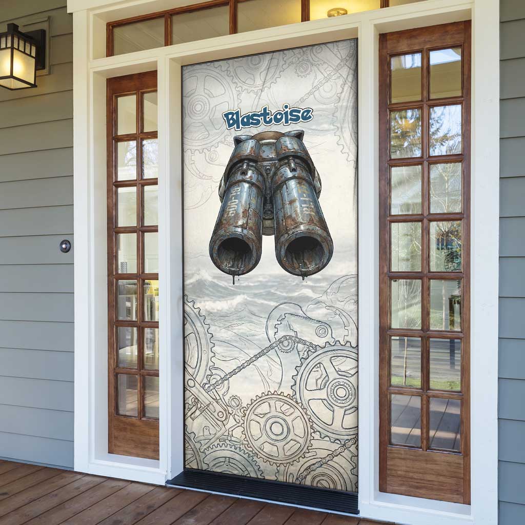 Blastoise Door Cover Steampunk Mechanical Gear Art