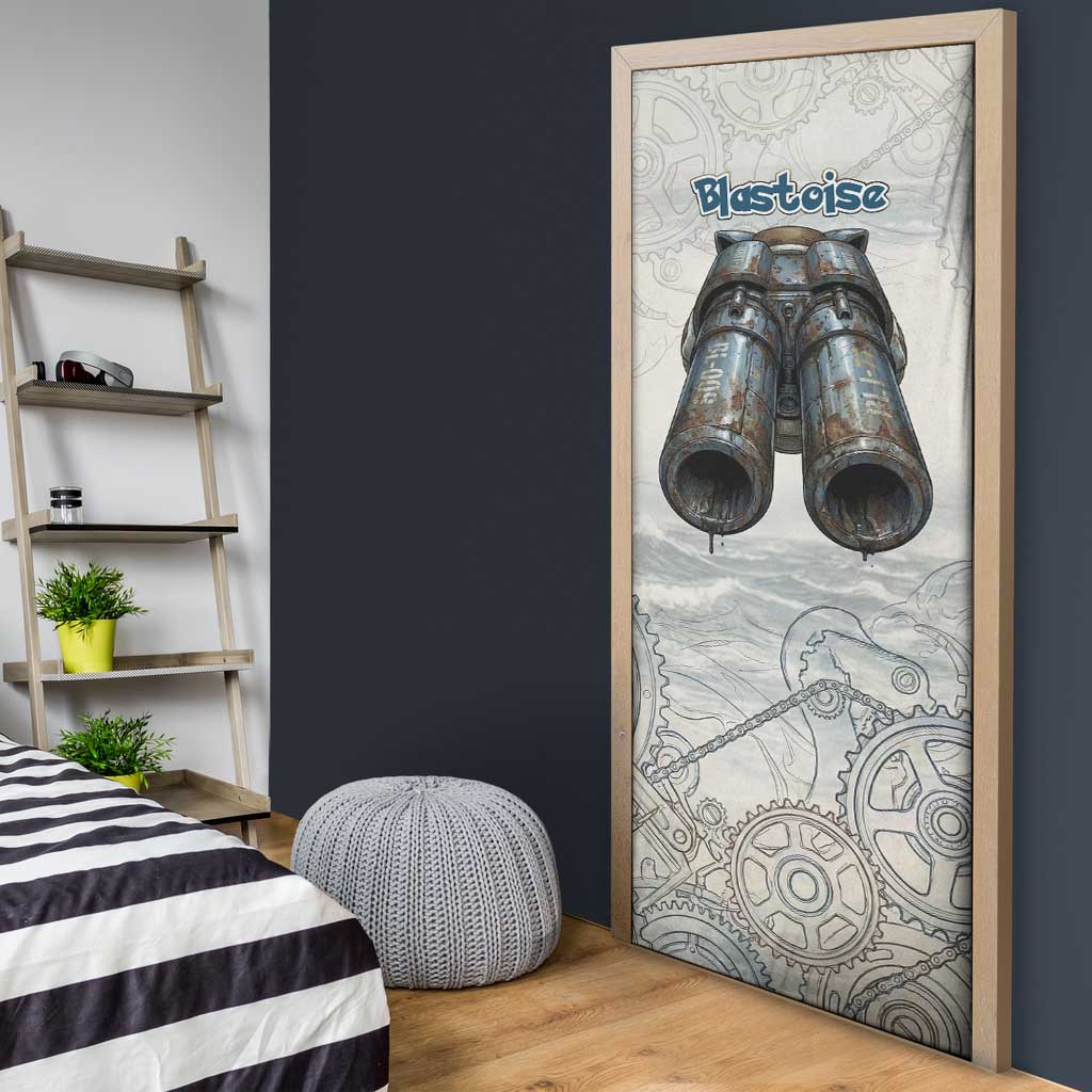 Blastoise Door Cover Steampunk Mechanical Gear Art