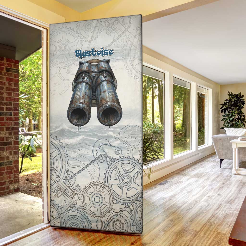 Blastoise Door Cover Steampunk Mechanical Gear Art