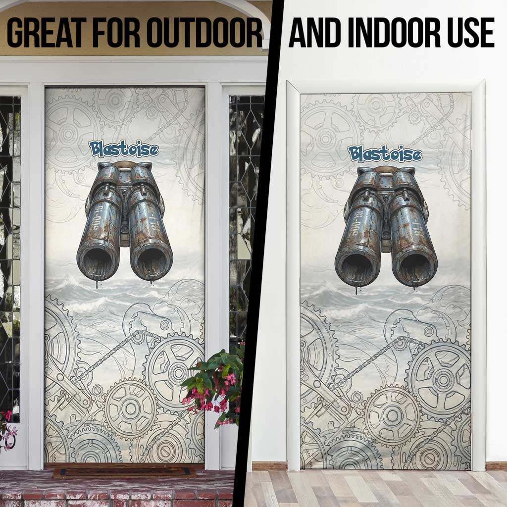 Blastoise Door Cover Steampunk Mechanical Gear Art