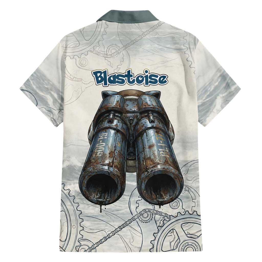 Blastoise Family Matching Puletasi and Hawaiian Shirt Steampunk Mechanical Gear Art