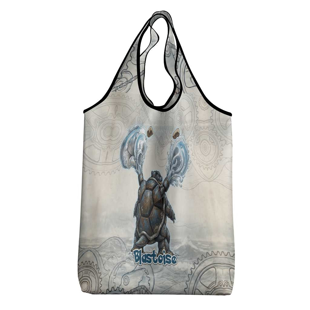 Blastoise Grocery Bag Steampunk Mechanical Gear Art