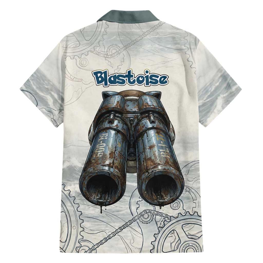 Blastoise Hawaiian Shirt Steampunk Mechanical Gear Art