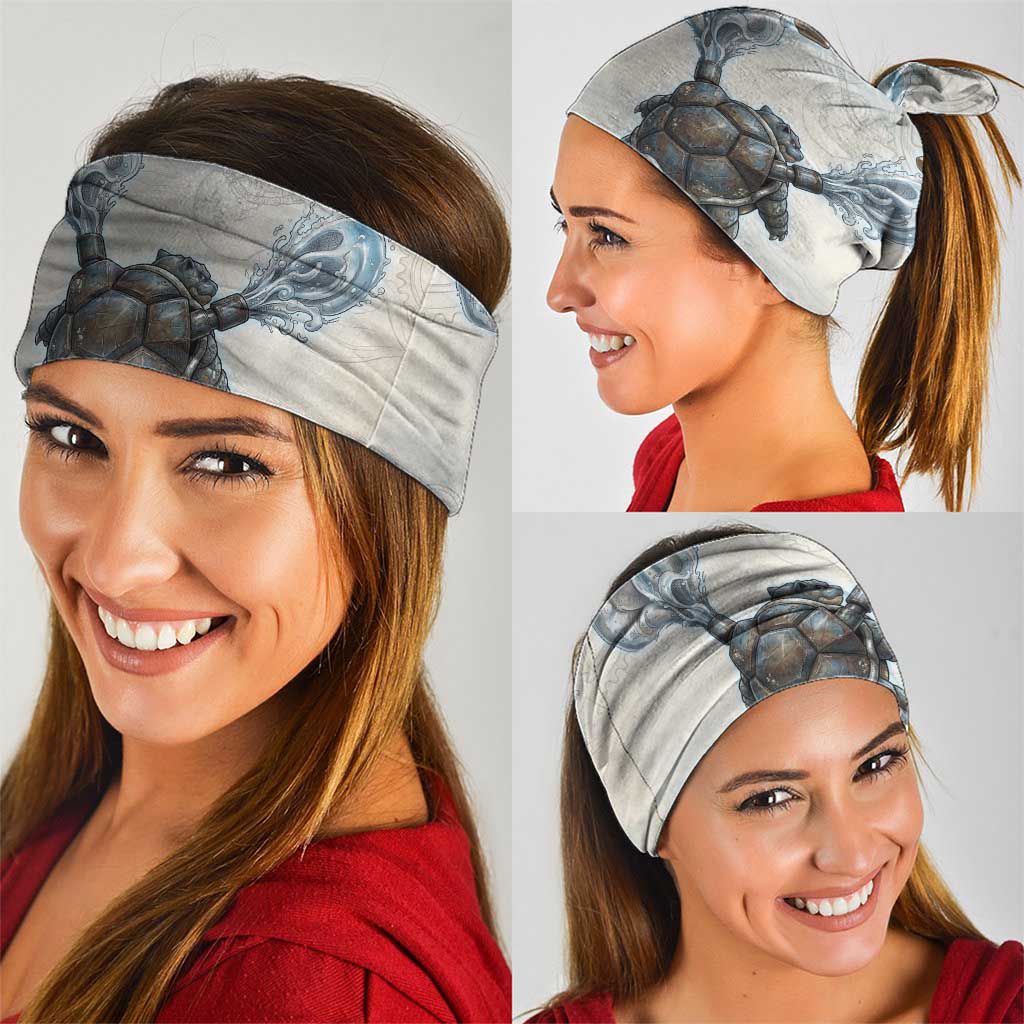 Blastoise Neck Gaiter Steampunk Mechanical Gear Art