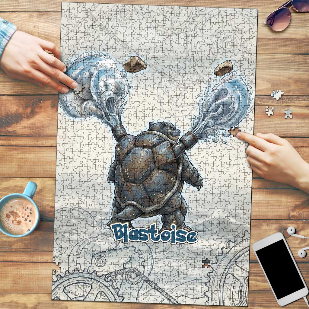 Blastoise Puzzle Steampunk Mechanical Gear Art