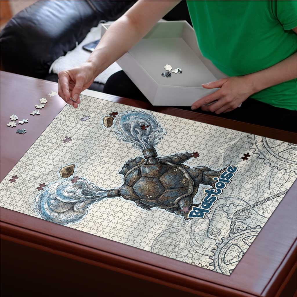 Blastoise Puzzle Steampunk Mechanical Gear Art