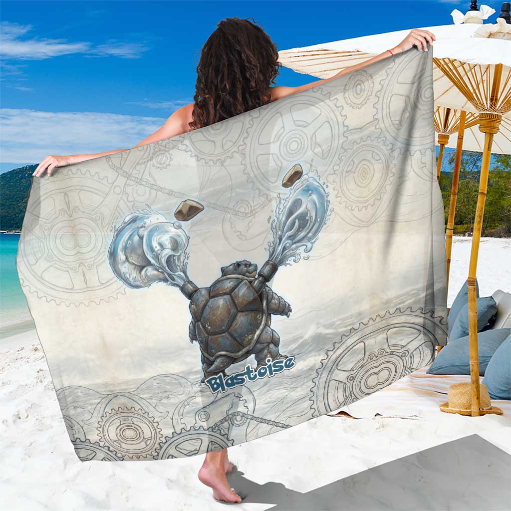 Blastoise Sarong Steampunk Mechanical Gear Art