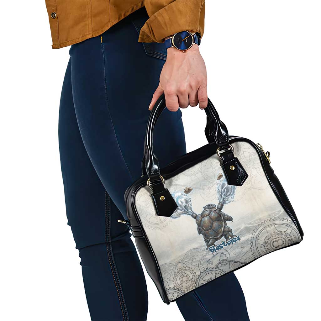 Blastoise Shoulder Handbag Steampunk Mechanical Gear Art