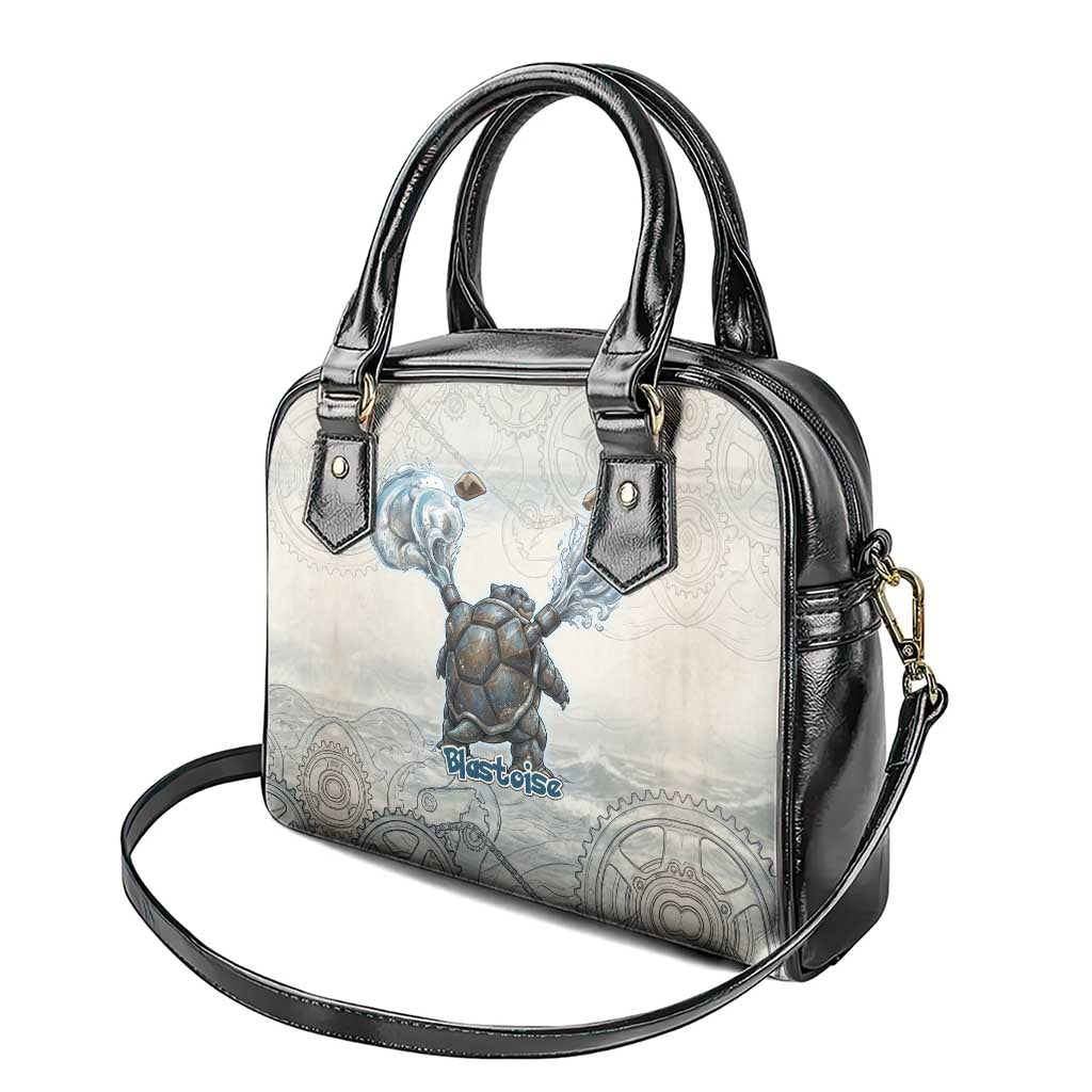 Blastoise Shoulder Handbag Steampunk Mechanical Gear Art