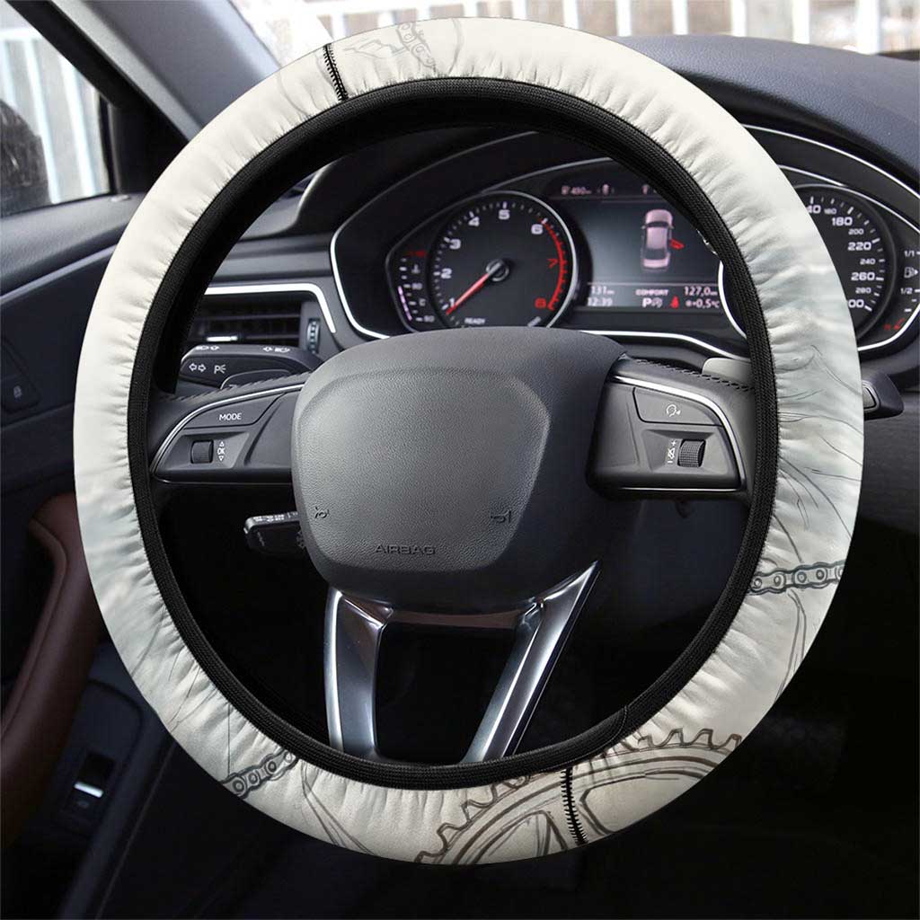 Blastoise Steering Wheel Cover Steampunk Mechanical Gear Art