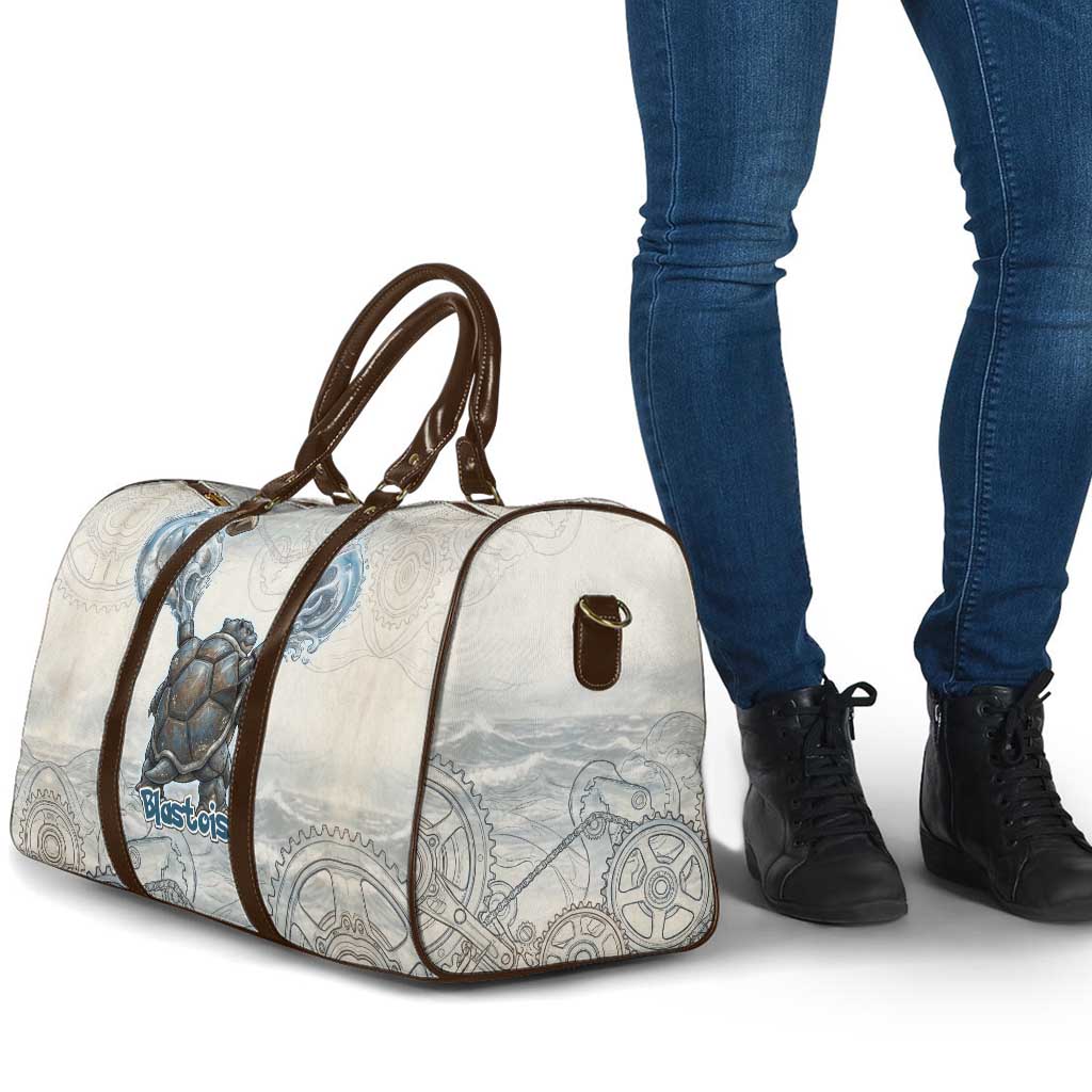 Blastoise Travel Bag Steampunk Mechanical Gear Art