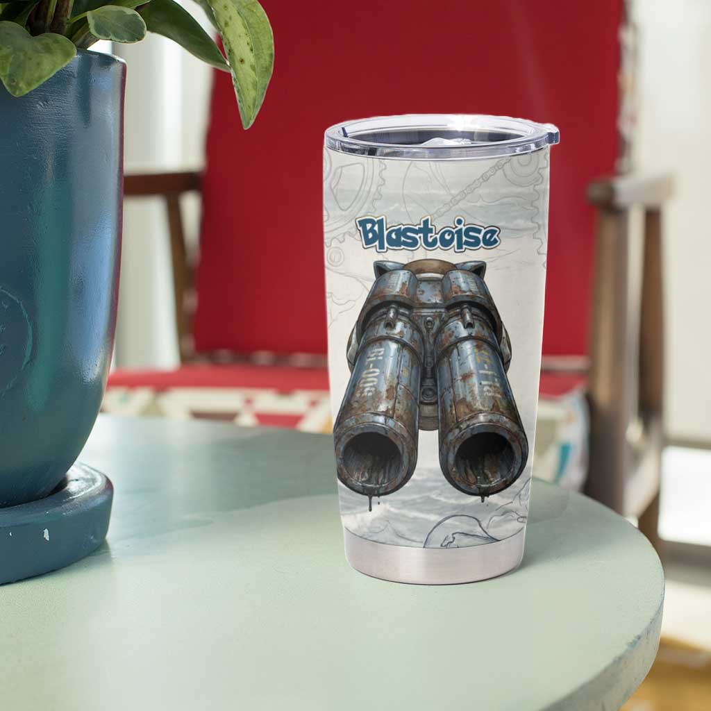 Blastoise Tumbler Cup Steampunk Mechanical Gear Art