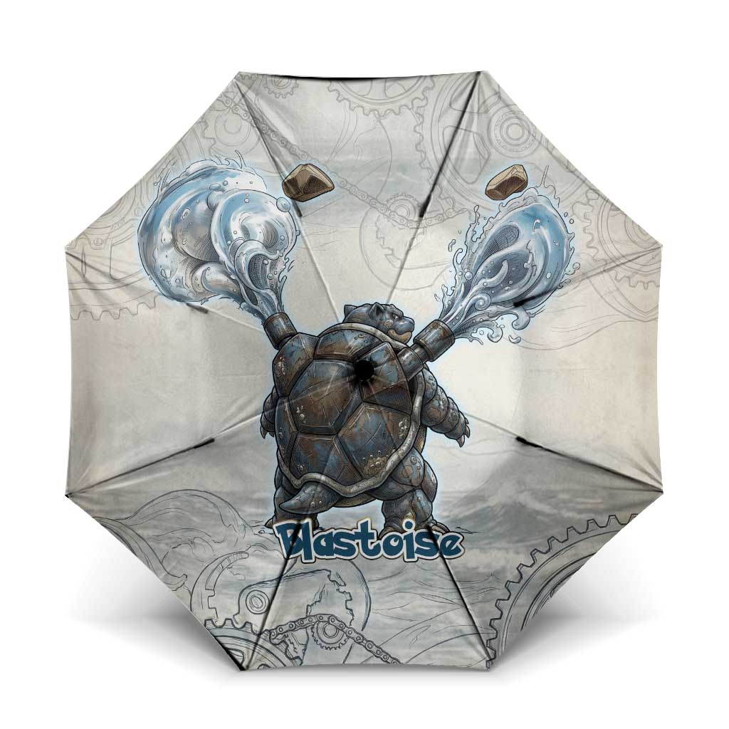 Blastoise Umbrella Steampunk Mechanical Gear Art