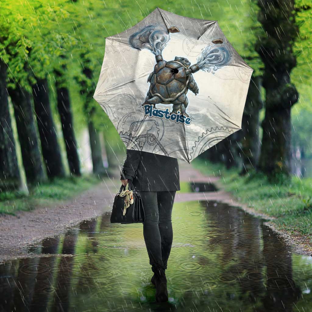 Blastoise Umbrella Steampunk Mechanical Gear Art