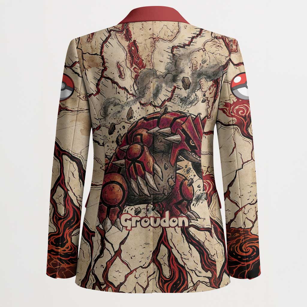 Groudon Omega Ruby Blazer Ancient Volcano Map Art