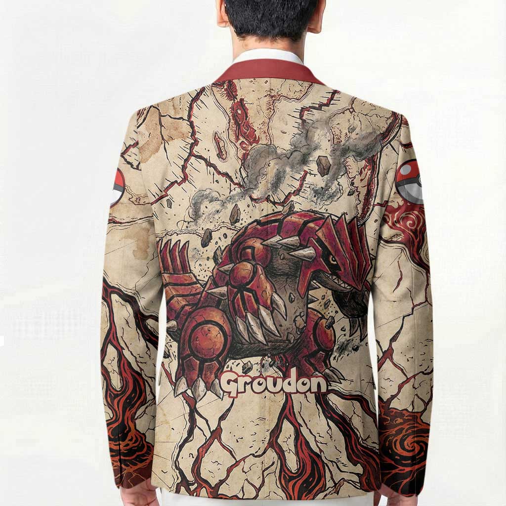 Groudon Omega Ruby Blazer Ancient Volcano Map Art