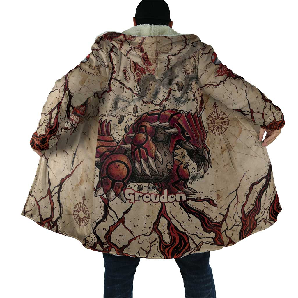 Groudon Omega Ruby Cloak Ancient Volcano Map Art