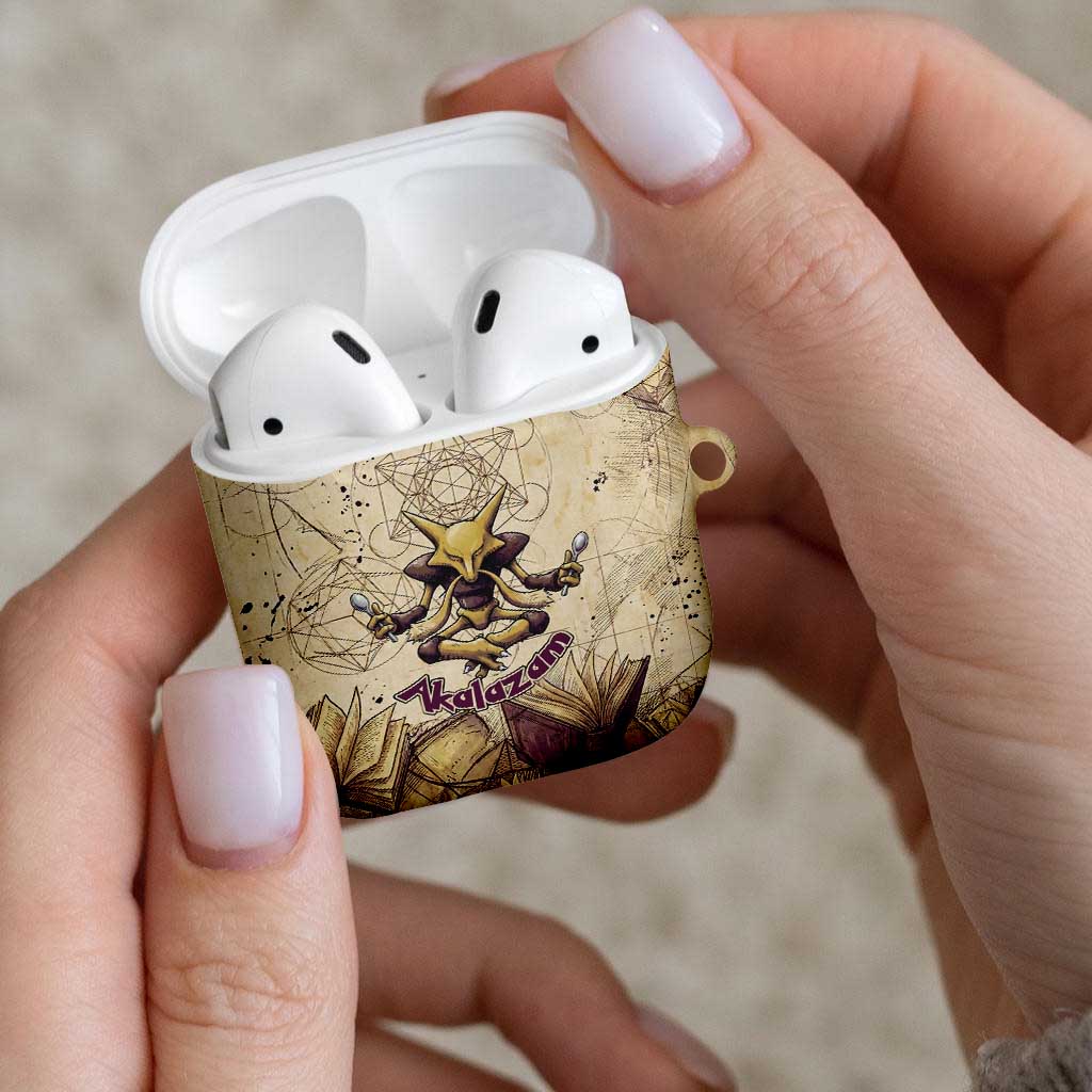 Alakazam AirPods Case Mystic Geometric Alchemy Art