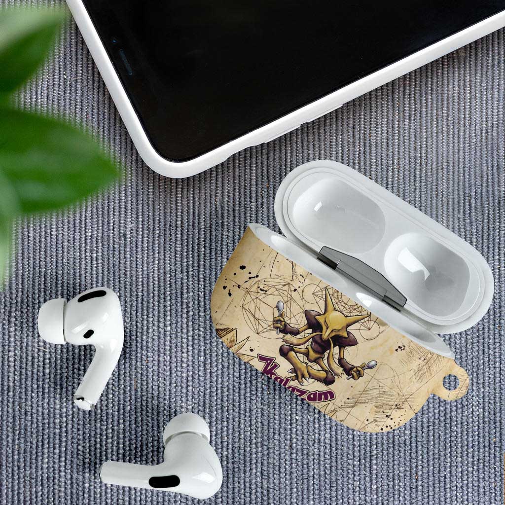 Alakazam AirPods Case Mystic Geometric Alchemy Art
