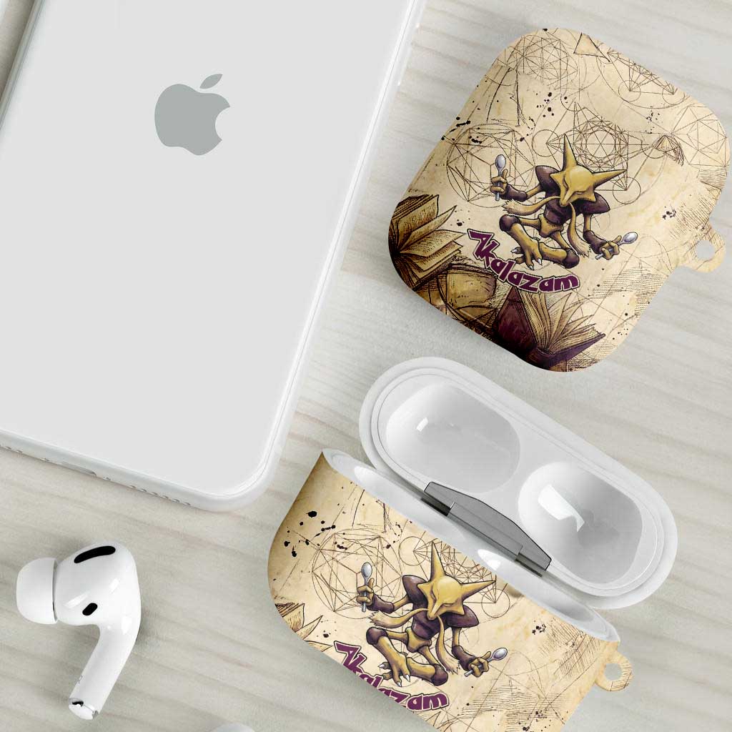 Alakazam AirPods Case Mystic Geometric Alchemy Art