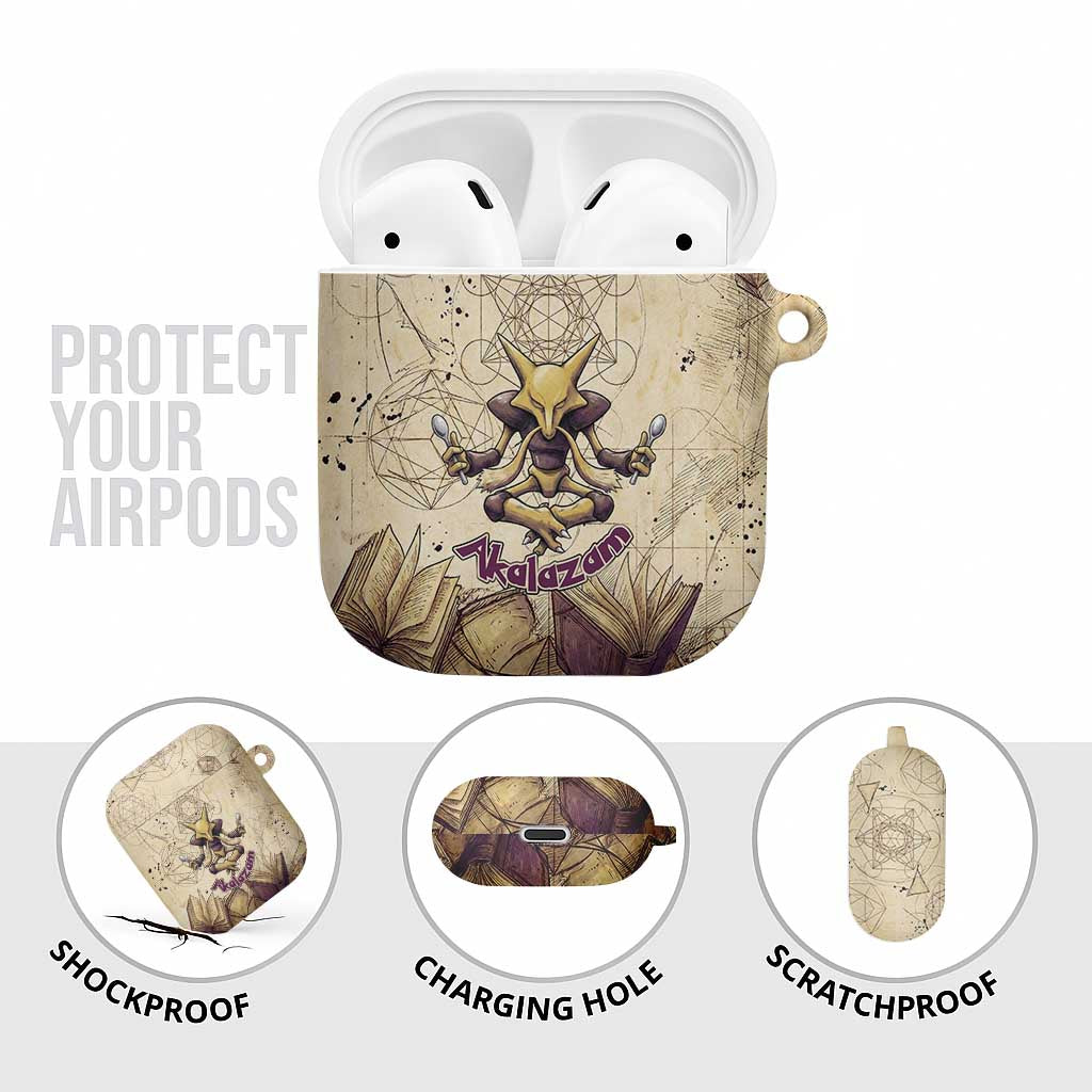 Alakazam AirPods Case Mystic Geometric Alchemy Art